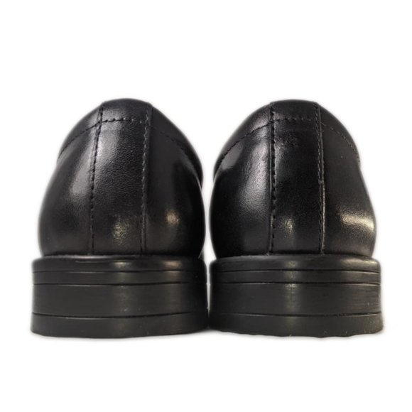 Spark Royal laces Black Leather Man Dress Shoes. - Picture 3 of 11